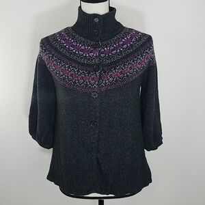 TOMMY HILFIGER Gray Sweater, size M